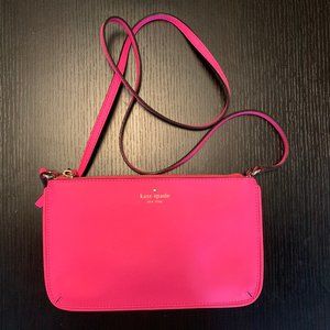 SOLD Never Used Hot Pink kate spade crossbody bag